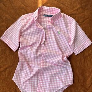 Ralph Lauren Short Sleeve Checkered Shirt